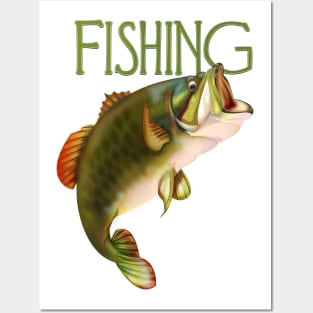 Fishing Posters and Art